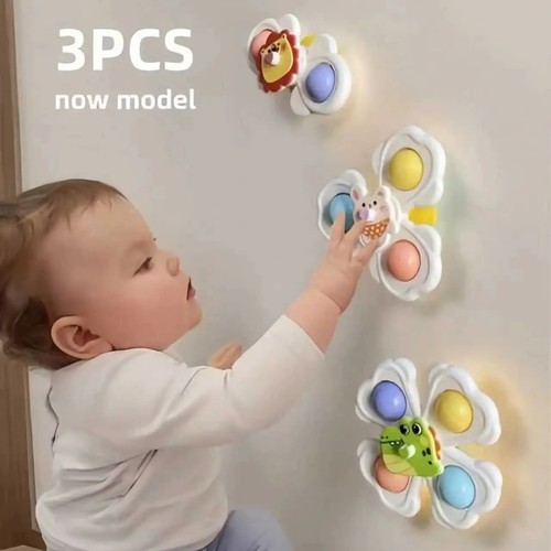 3pcs suction cup rotating baby - cup,