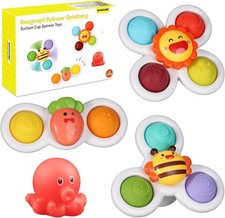 Suction Cup Spinner Toys, 3