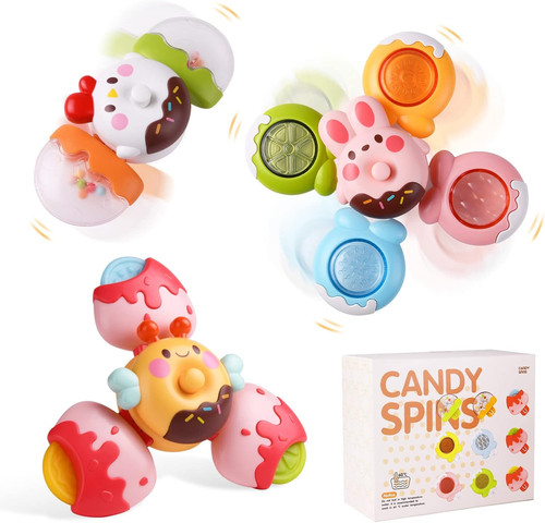 Suction cup spinner toys - suction,