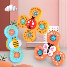 3x Baby Suction Cup B Spinner