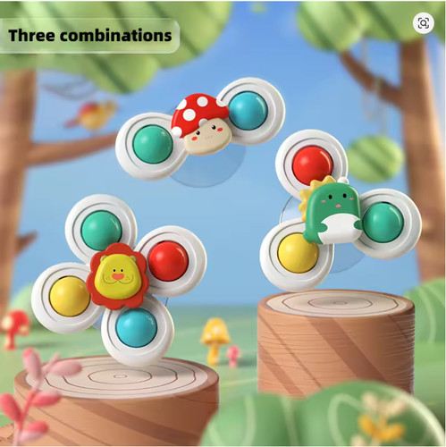 Suction cup spinning toys - cup,