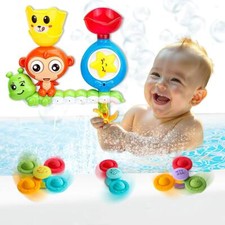Baby Suction Cup Bath Toys Set