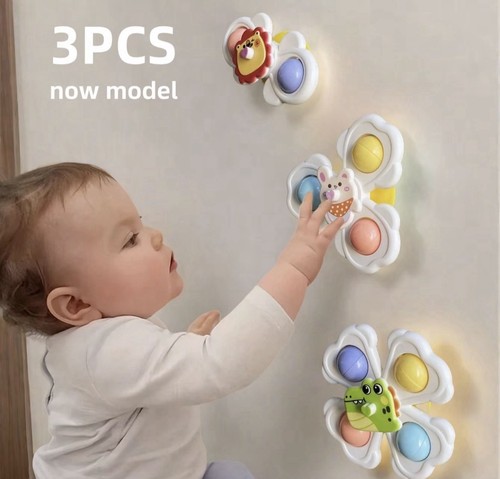 3pcs suction cup spinner - 3pcs,