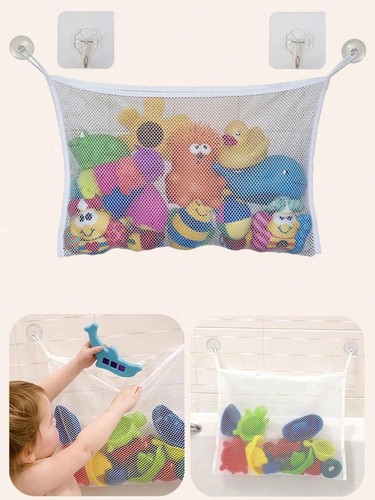 Bath toy storage net - toy, with