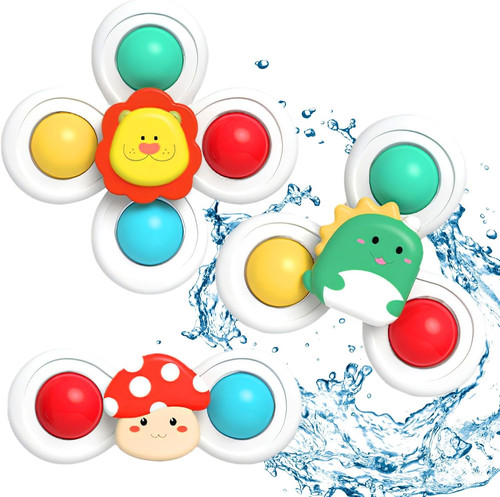 Suction cup spinning toys - suction,