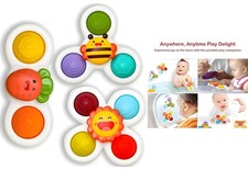 Baby Bath Toys 3 Pack Suction