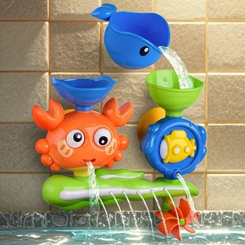 Suction cup bath toy - toy, set