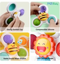 Suction Cup Spinner Toys, 3