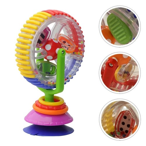 Baby rattle toy suction - suction, cup
