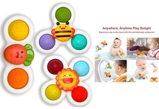 Baby Bath Toys 3 Pack Suction