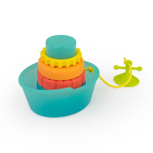 Sassy stackin ship tub toy - sassy, stackin'