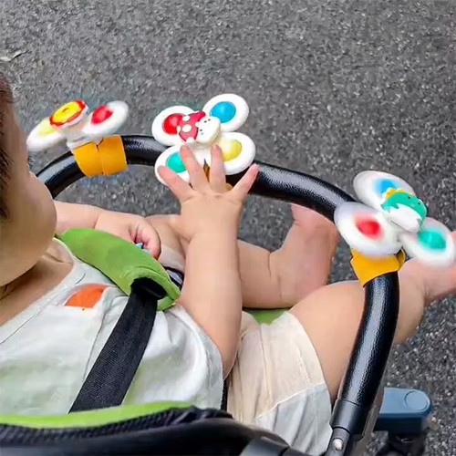Baby suction cup - suction, spinning