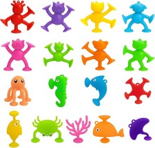 17PCS Suction Toys, Suction