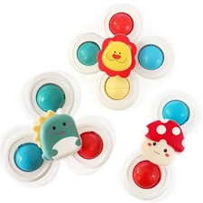 3 Pcs Baby Suction Cup Spinner