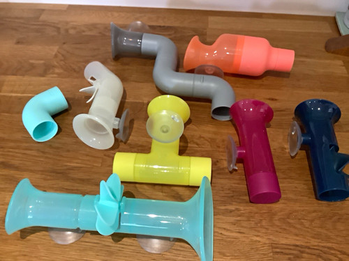 Multicolour plastic bath time - multicolour,