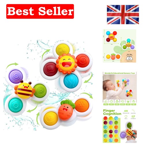 Educational suction spin - suction, toys