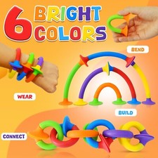 Baby Suction Bath Toys 12 PCS