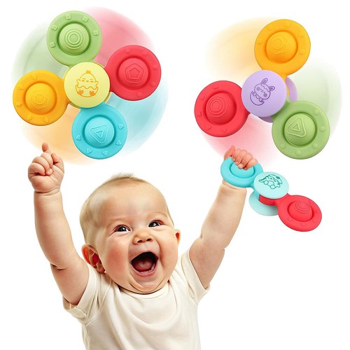 Pcs suction cup - 3, spinner